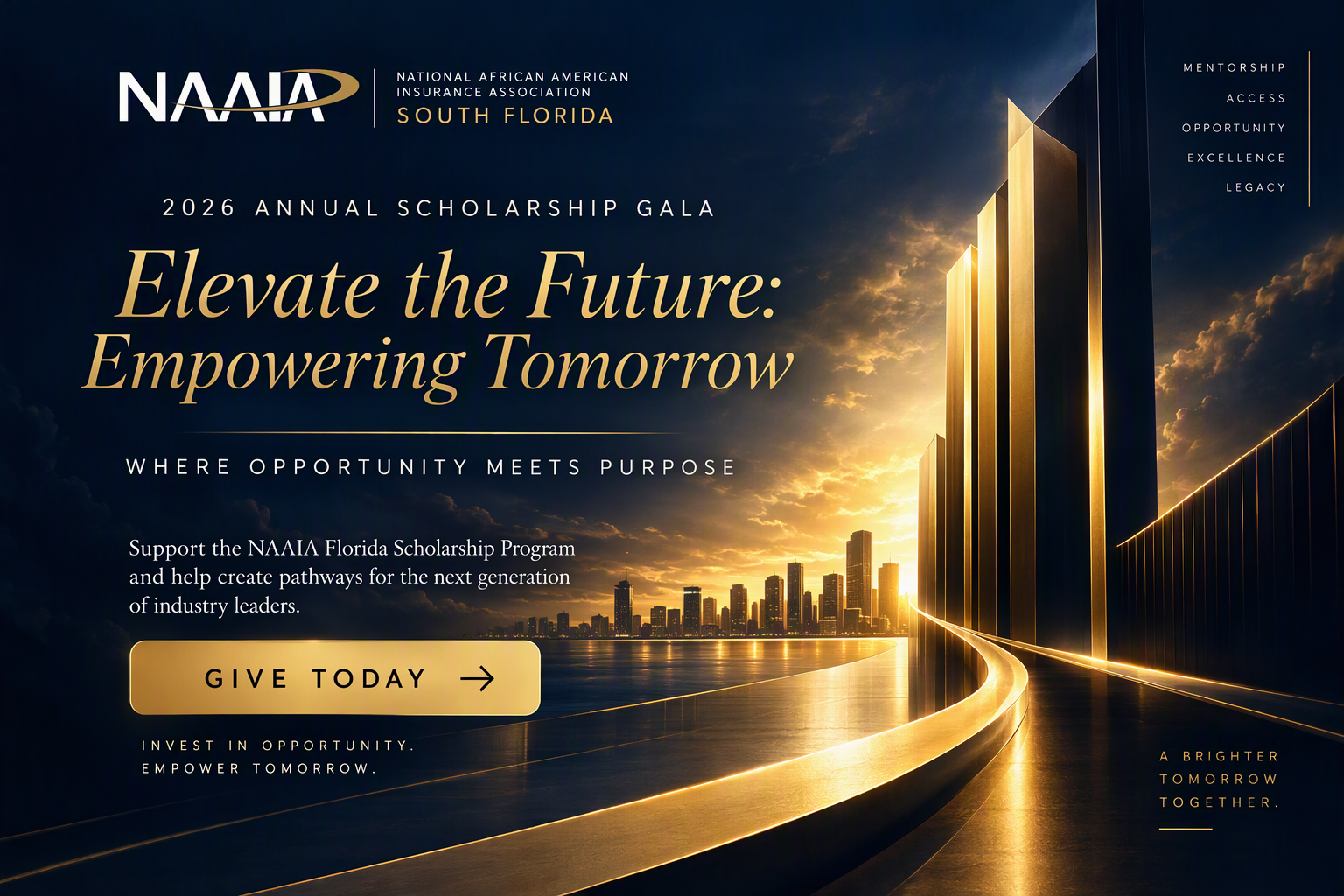 Give today. Support the NAAIA Florida Scholarship Program on Givebutter.